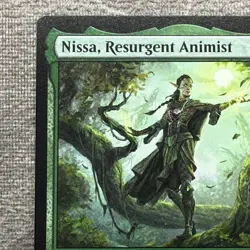 Nissa Resurgent Animist - Promo Pack Karlov Manor (PPMKM) #22 NM Non-Foil MTG - Image 2