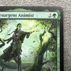 Nissa Resurgent Animist - Promo Pack Karlov Manor (PPMKM) #22 NM Non-Foil MTG - Image 3