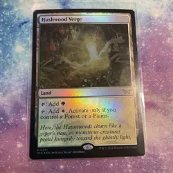 Hushwood Verge (FOIL) x1 - MTG Duskmourn: House of Horror DSK #261 - Image 1