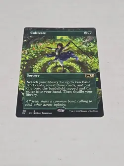 Cultivate (Alternate Art) #317 (NM) Core Set 2021 M21 Magic MTG - Image 1