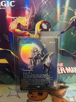 Magic: The Gathering Nine Lives Borderless Foil M0003 Spider-Man - Image 1
