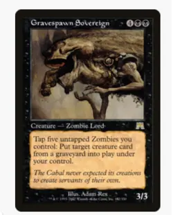 Gravespawn Soverign + 10 random rares! mtg rare Christmas gift!! magic - Image 1