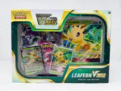 Pokemon TCG Glaceon & Leafeon VSTAR Special Collection Box SET - Factory Sealed - Image 3