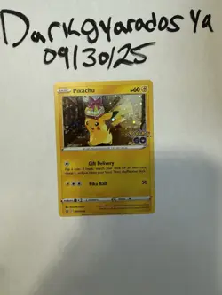 Pikachu SWSH234 Sword & Shield Black Star Promo Cosmos Holo Pokemon TCG - NM - Image 1