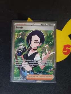 Pokemon Perrin 209/167 Twilight Masquerade Ultra Rare Full Art Holo - Image 1