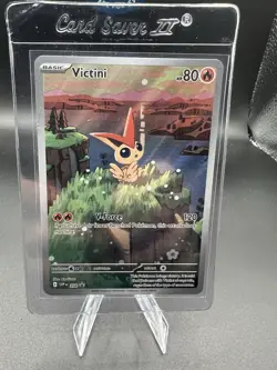 Victini SVP 208 Illustration Rare Black Star Promo Black & White Pokemon TCG - Image 4
