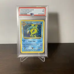Pokemon TCG - Shadowless Base Set - Gyarados Holo - PSA 7 NM - 6/102 WOTC 1999 - Image 1