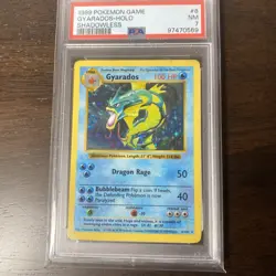 Pokemon TCG - Shadowless Base Set - Gyarados Holo - PSA 7 NM - 6/102 WOTC 1999 - Image 2