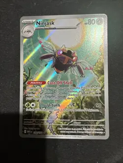 Ninjask 137/132 Pokemon Mega Evolution Holo Illustration Rare - Image 1