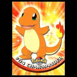 Pokemon TCG Topps 1999 Charmander Charmander Rare Regular - Image 1