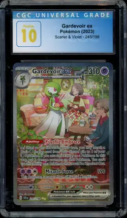 CGC 10 PRISTINE Gardevoir ex 245/198 Scarlet & Violet Base Special Rare Pokemon - Image 1