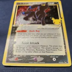 Pokemon TCG Umbreon Gold Star 17/17 Celebrations Classic Collection Holo NM+ - Image 2