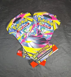 MEGA EVOLUTION POKEMON SET Of 2 Sleaved BOOSTER PACK FACTORY SEALED - Image 2