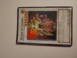 Yugioh 2008 Queen of Thorns CSOC-EN042 Super Rare LP - Image 1