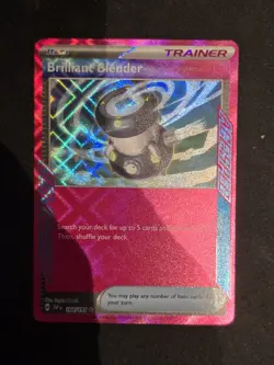 Pokemon TCG Brilliant Blender Holo Card 164/191 Ace Spec Surging Sparks NM/M - Image 1