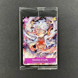 x3 One Piece Card Monkey D Luffy P-041 Pirates Party Vol. 5 Promo Sealed English - Image 3