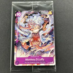 x3 One Piece Card Monkey D Luffy P-041 Pirates Party Vol. 5 Promo Sealed English - Image 4