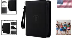 4-Pocket Zip Card Binder - Secure, Portable Collection for 320 Cards - Image 2