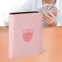 Pink Trading Card Binder for Organizer & Collectors - Image 4
