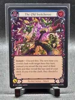 FAB RAINBOW FOIL The Old Switcheroo - Super Slam Card # 087 - Image 1