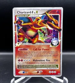 Charizard G LV.X DP45 Diamond and Pearl Promos Holo Card LP/MP Condition - Image 1
