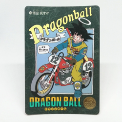 115 SON GOKU DRAGON BALL Card DASS Visual Adventure 1991AKIRA TORIYAMA - Image 1