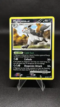 Mightyena Platinum Reverse Holo Uncommon Pokemon TCG Card #54/127 NM-LP - Image 1