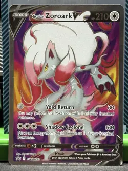 Hisuian Zoroark v SWSH297 Sword & Shield Promo Card Holo NM Condition - Image 1