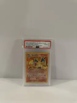 2021 Pokemon Celebrations Charizard Holo Card PSA 10 Gem Mint - Image 1