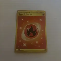 Pokemon TCG Basic Fire Energy Sv03: Obsidian Flames Holo Card 230/197 - Image 1