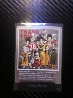 Dragon Ball Super Card Game Fusion World SB01 Manga Booster Energy Marker E-60 - Image 1