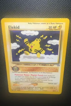 Pokemon Card - Elekid Neo Genesis 22/111 Rare - Image 1