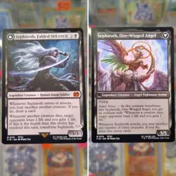 Sephiroth Fabled SOLDIER 115 FINAL FANTASY NM MTG Magic The Gathering Pack Fresh - Image 1