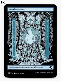 Island (268) (Full Art) - FOIL - [Phyrexia: All Will Be One] MTG Magic 💧 - Image 1