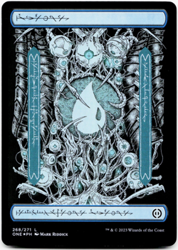 Island (268) (Full Art) - FOIL - [Phyrexia: All Will Be One] MTG Magic 💧 - Image 3