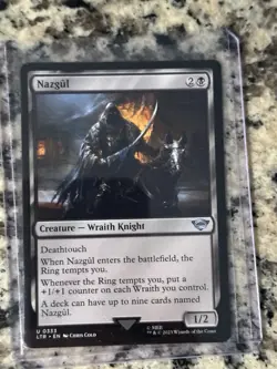 Nazgul (0333) Foil The Lord Of The Rings MTG NM - Image 1