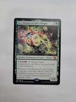MTG - Go-Shintai of Life's Origin NEC Regular Mythic #037 - Image 1