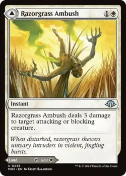 Razorgrass Ambush - Near Mint MTG Modern Horizons 3 - Image 1