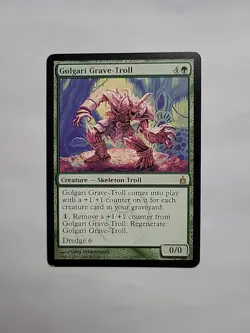 MTG - Golgari Grave-Troll Ravnica: City of Guilds Regular Rare #167 - Image 1