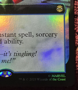 MTG Spider-Sense Marvel's Spider-Man Foil Extended Art Rare 0254 SPM MINT - Image 4