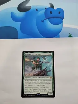 MTG - Gwenna, Eyes of Gaea The Brothers' War Regular Rare #185 - Image 2
