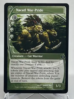 MTG Nacatl War-Pride Future Sight LP 147/180 Magic: The Gathering - Image 1