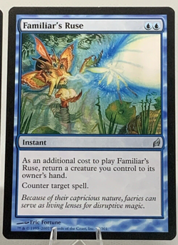 MTG Familiar's Ruse - NM Lorwyn 64/301 - Magic: The Gathering x2 - Image 3