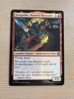 Hobgoblin, Mantled Marauder - 80 - MTG: Spider-Man: Eternal - Uncommon - FOIL - Image 1