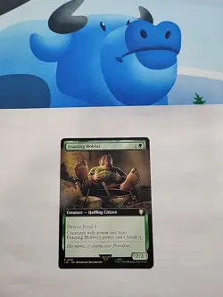 MTG - Feasting Hobbit (Extended Art) LTC Regular Rare #0120 - Image 2