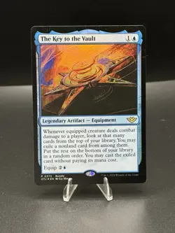 MTG The Key to the Vault Outlaws of Thunder Junction 0373 Foil Rare - Image 1