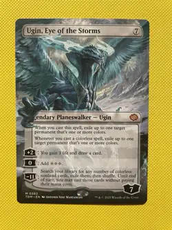Ugin, Eye of the Storms (Borderless) Tarkir: Dragonstorm Regular 0382 MTG - Image 1