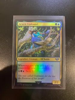 MTG Lord of the Rings Arwen Undomiel Foil 0194 NM - Image 1