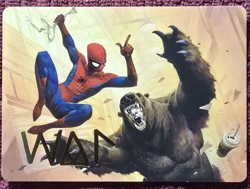 Wisecrack Art Card (Gold Signature) - Art Series: Marvel's Spider-Man MTG #16 - Image 1