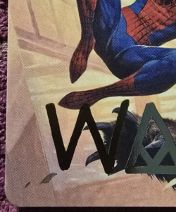 Wisecrack Art Card (Gold Signature) - Art Series: Marvel's Spider-Man MTG #16 - Image 5